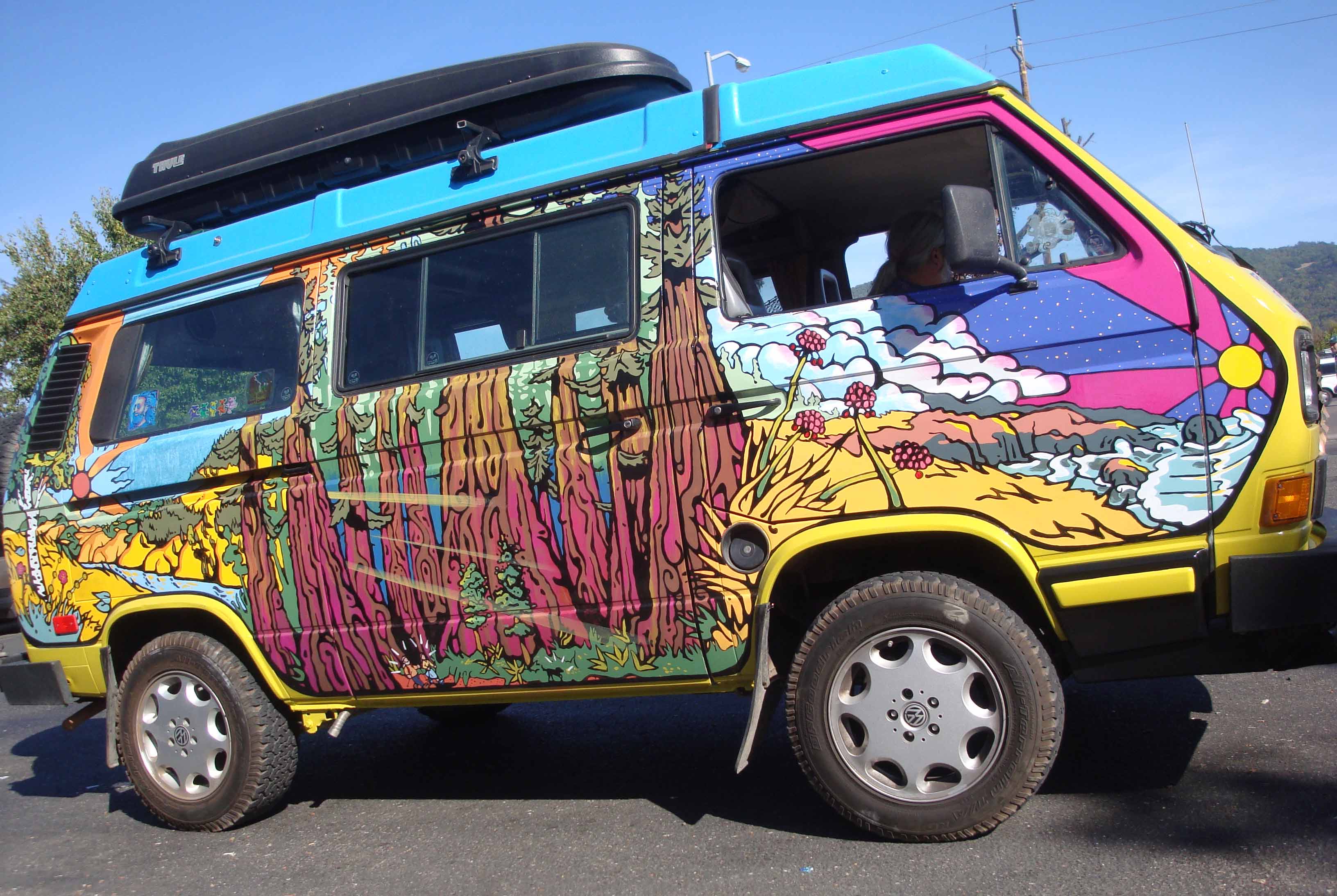 Hippie Vw Van