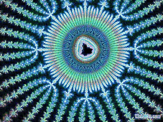 Fractal Psychedelic Wallpaper